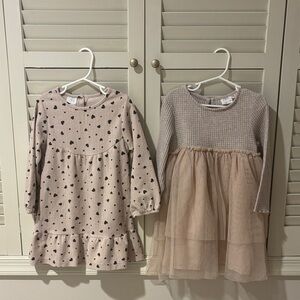 Zara Dress Set of 2 - Cream, 4-5y